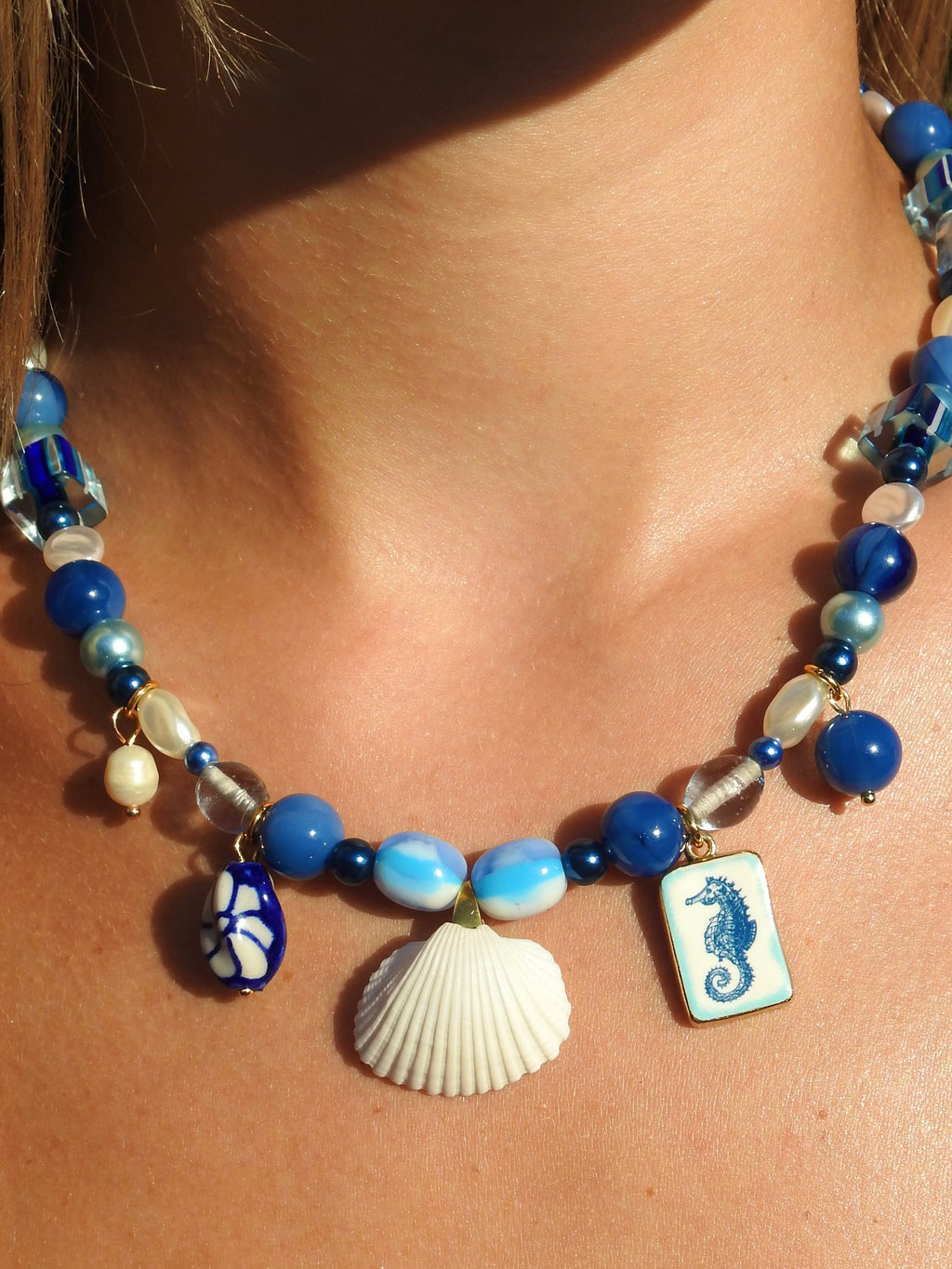 Carolina Beaded Necklace