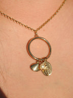 Gilded Charm Necklace