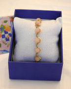Blush Pink Wrapped Bracelet
