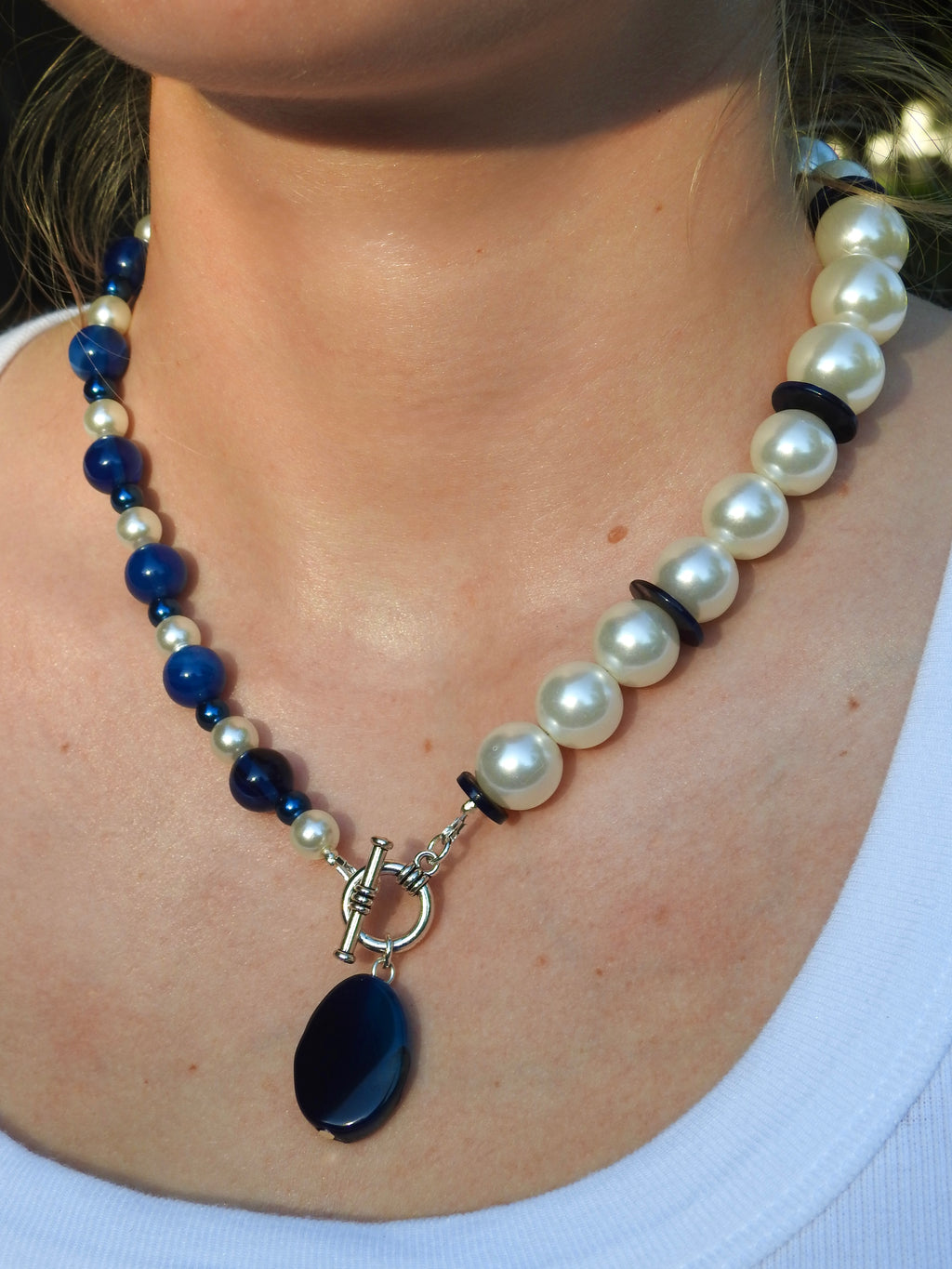Prussian Split Necklace