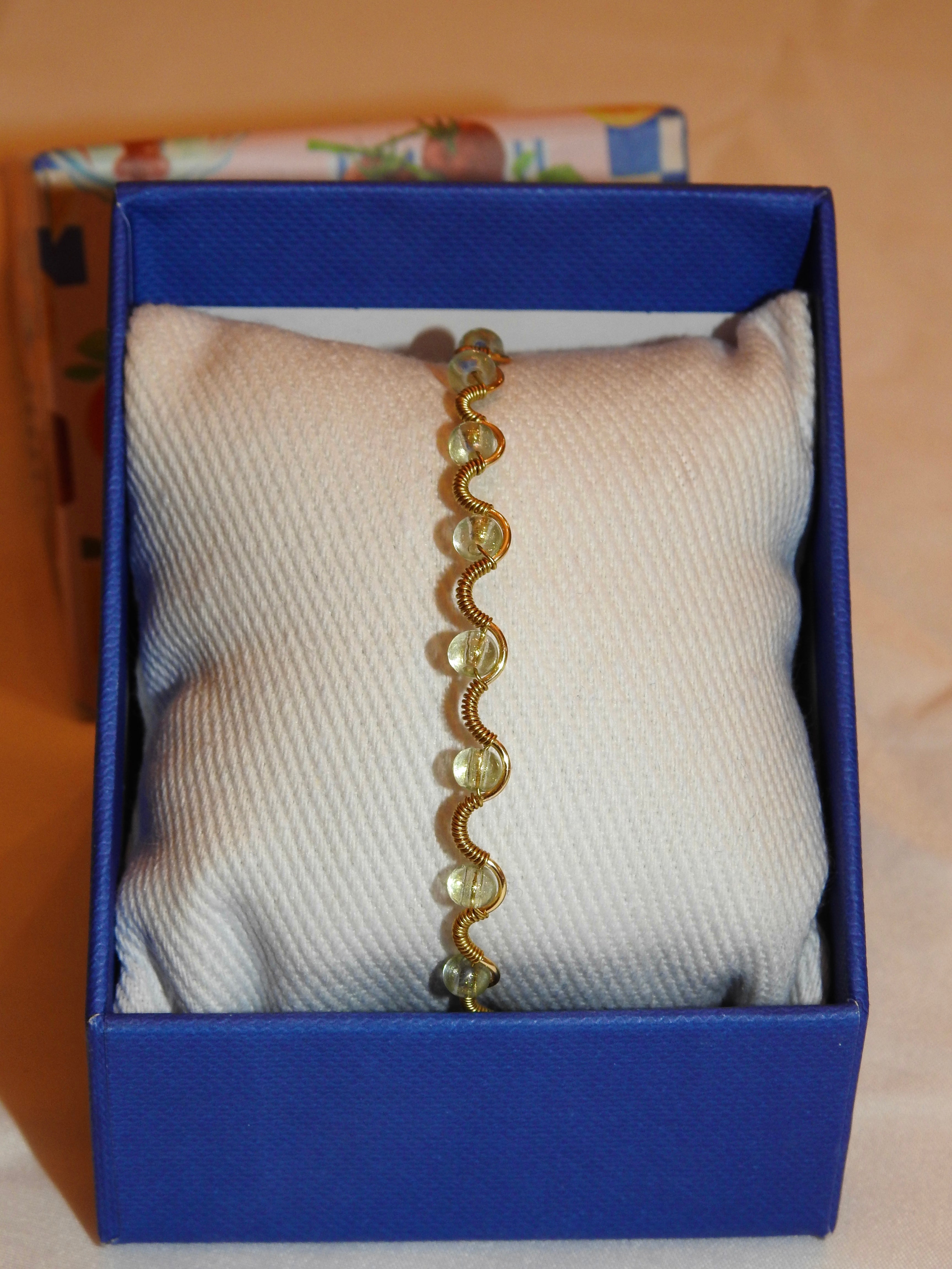 Pastel Green Wrapped Bracelet