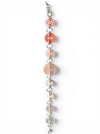 Pinky Ombré Button Bracelet