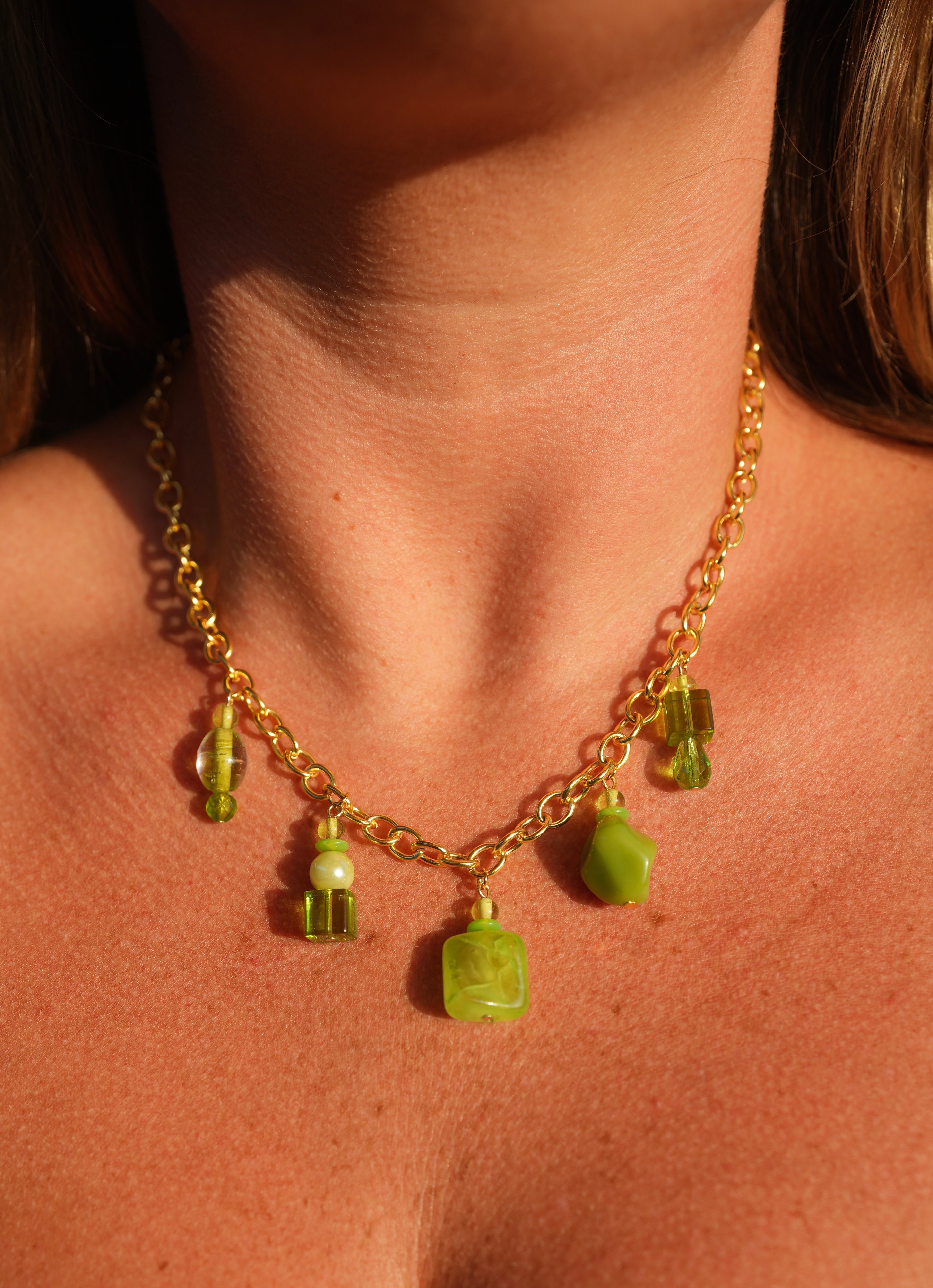 August Charm Necklace