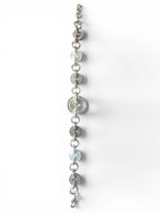 Silver Button Bracelet