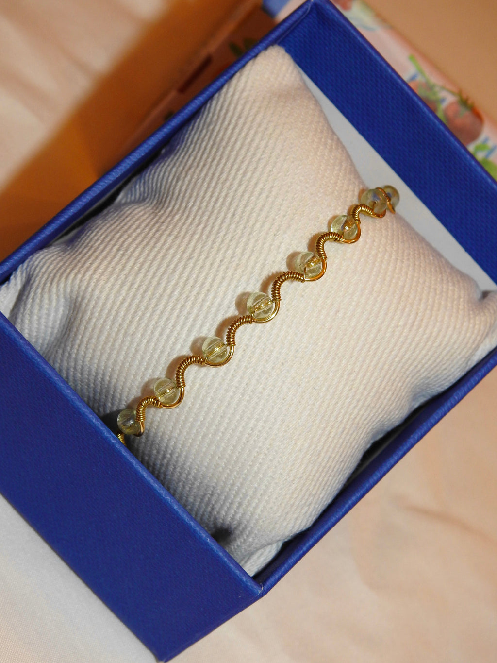 Pastel Green Wrapped Bracelet