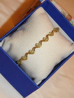 Pastel Green Wrapped Bracelet