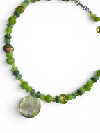 Peridot Beaded Necklace