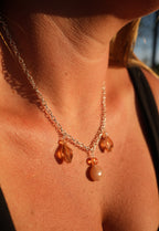 Peachy Coral Necklace