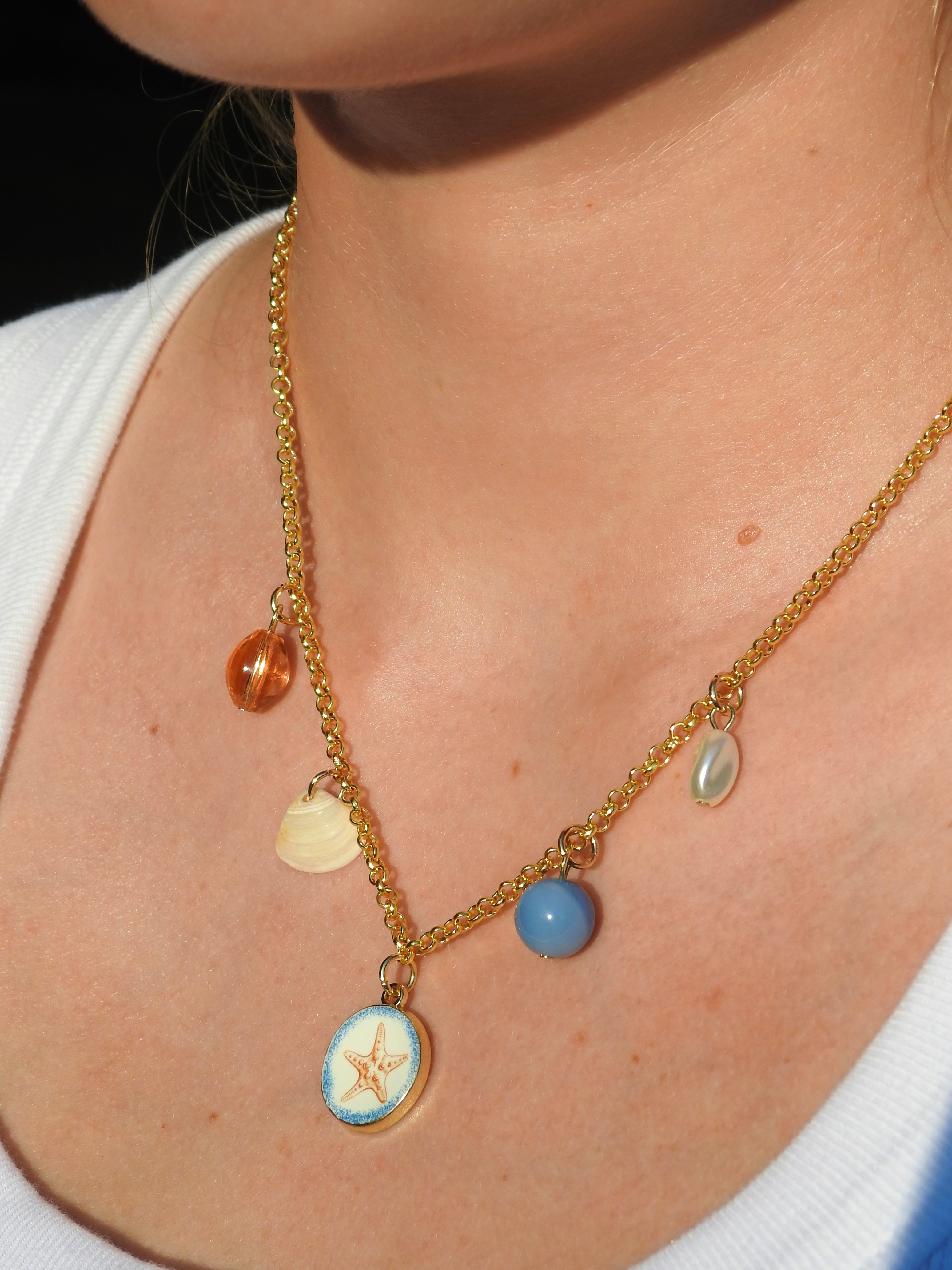 Augustine Charm Necklace
