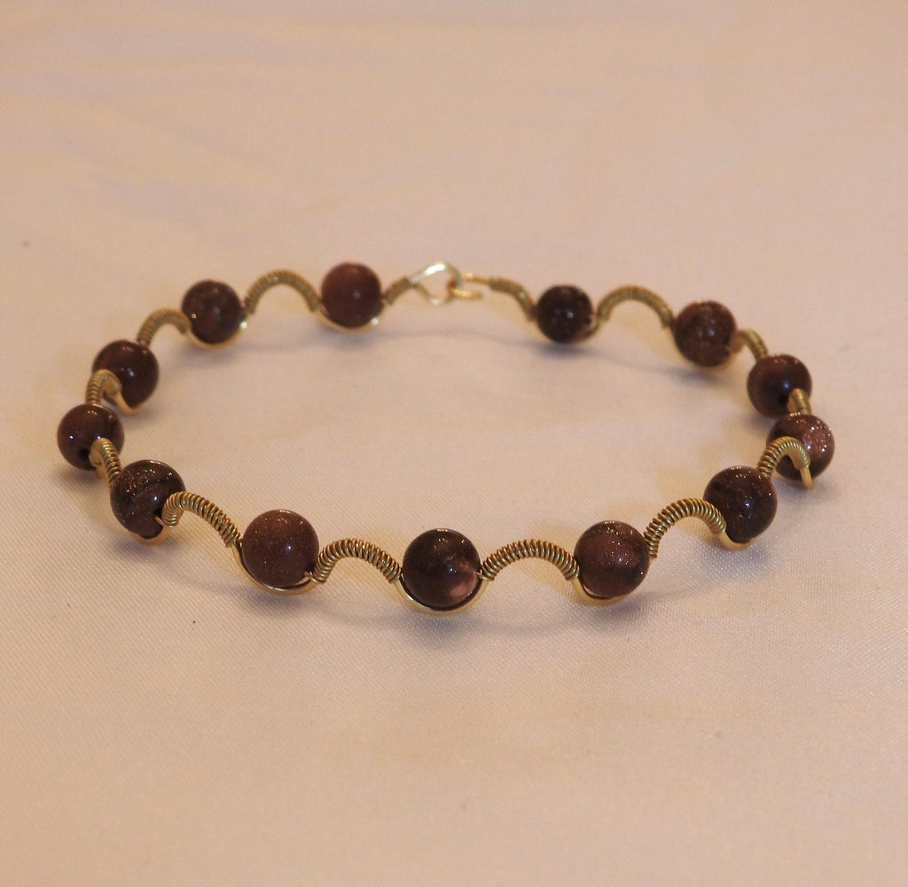 Brunette Wrapped Bracelet