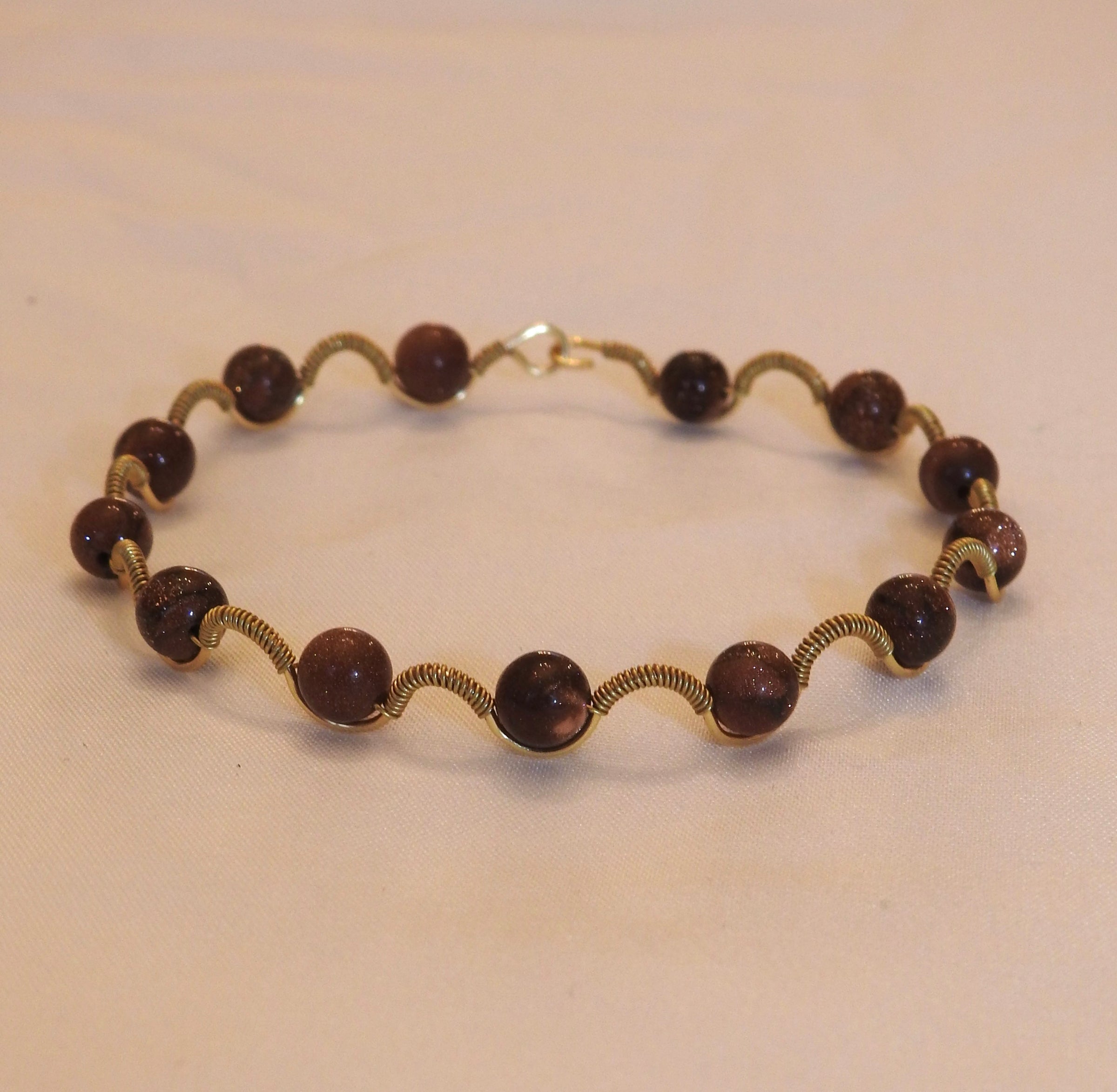 Brunette Wrapped Bracelet