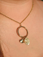 Gilded Charm Necklace