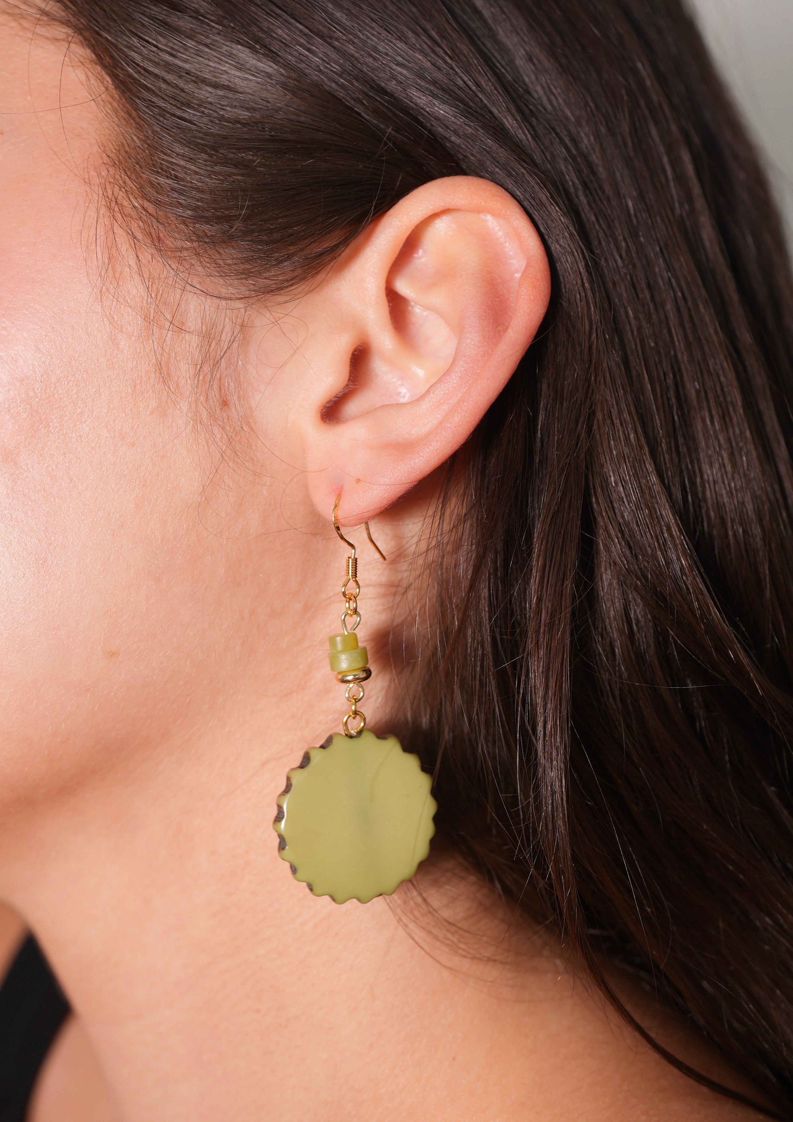 Bottle Capped Earrings
