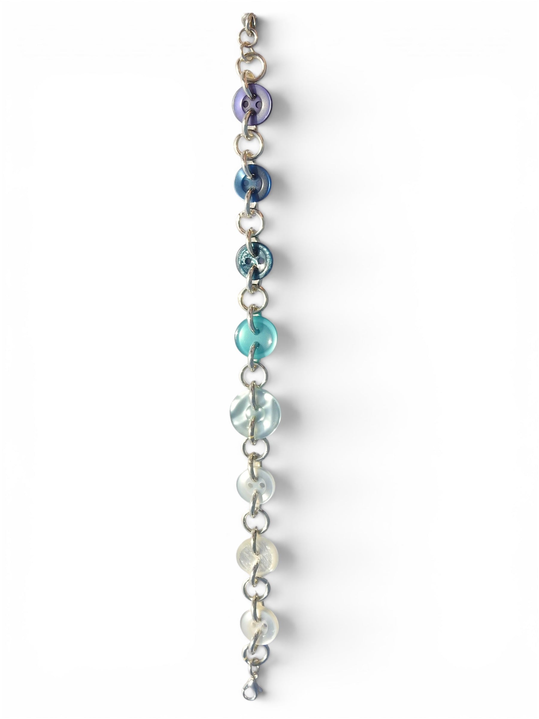 Ocean Ombré Button Bracelet